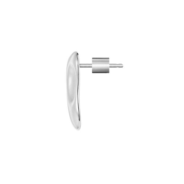 1. Irregular square earrings steel grey Marlù Gioielli 33or0086