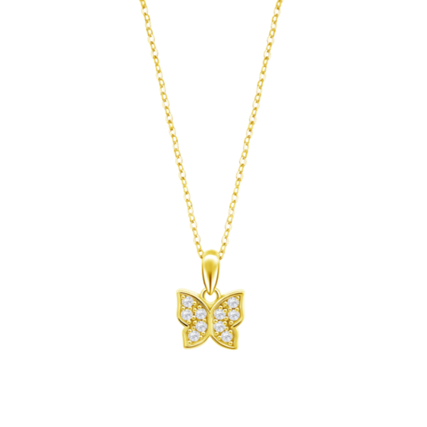 1. Necklace LP3051 gold LOTUS Silver lp3051-1