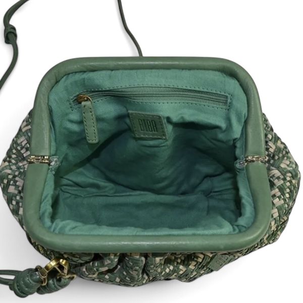 1. Parker clutch bag Green BIBA par1l