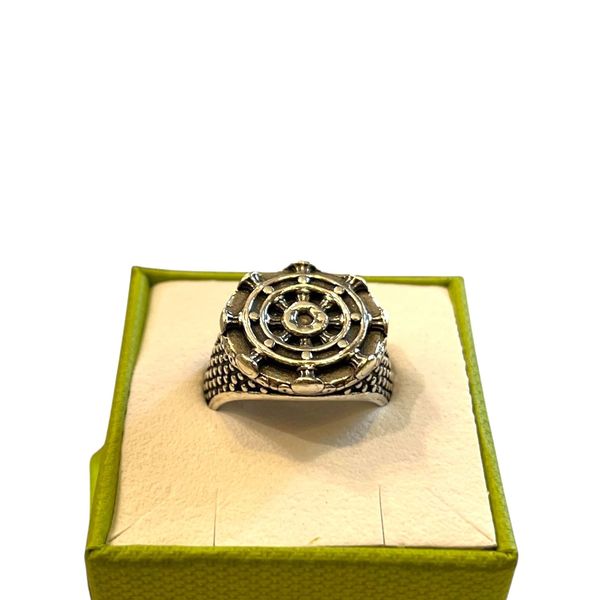 3. Anello "timone" grigio argento Suali Gioielli bm3033