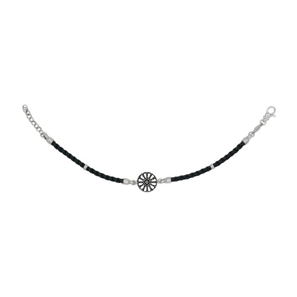 2. Sicilian Cart Wheel Bracelet black Suali Gioielli bm3134