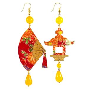 Orecchini Ventaglio Grande Arancio arancione LEBOLE GIOIELLI