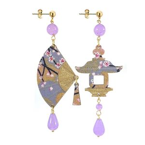 Orecchini Ventaglio Piccolo Lilla lilla LEBOLE GIOIELLI