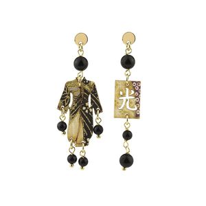 Orecchini Kimono Mini Nero nero LEBOLE GIOIELLI