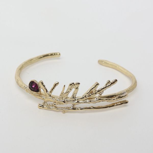 Prickle Bracelet purple KALLIOPE Handmade Jewelry