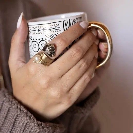 1. Tale ring gold KALLIOPE Handmade Jewelry gd1111