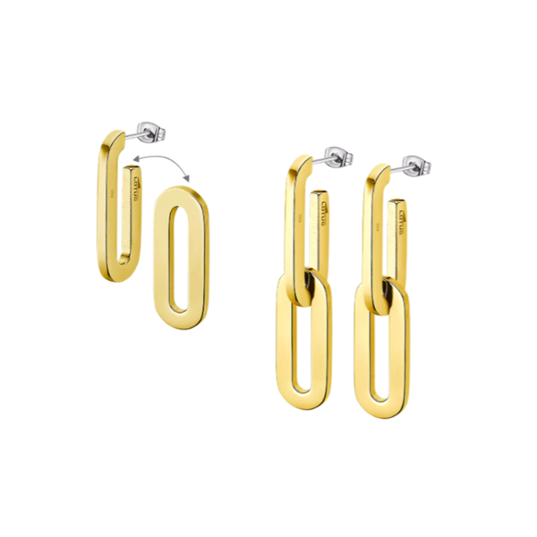 1. Earrings LS2425 gold LOTUS Style ls2425-4