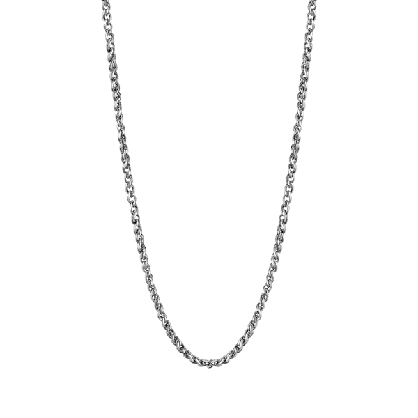 Collana LS1682-1/2 grigio Acciaio LOTUS Style