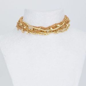 Collana N441G topazio arancione House Of Tuhina