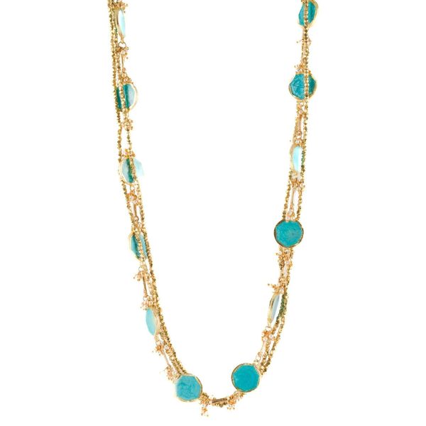 2. Collana Tuhina N467G turchese House Of Tuhina th-n467g