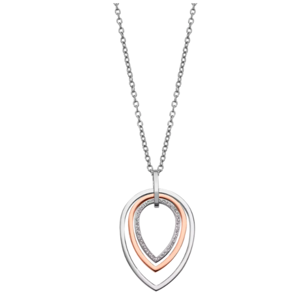 1. Necklace LS2112 rosegold LOTUS Style ls2112-1