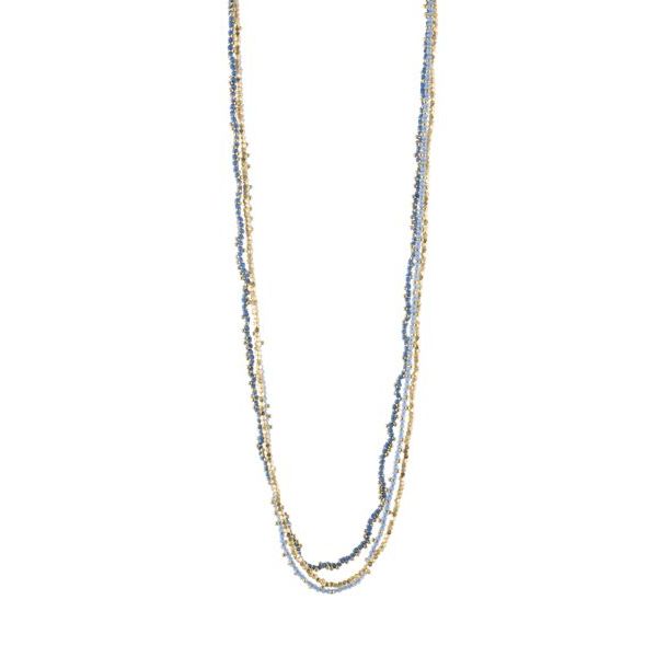 2. Necklace N451G dirty blue House Of Tuhina th-n451g