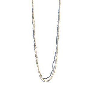 2. Necklace N451G dirty blue