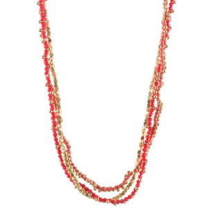 Necklace N451G carnelian House Of Tuhina