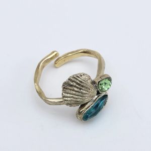 Anello Shelly verde KALLIOPE Handmade Jewelry