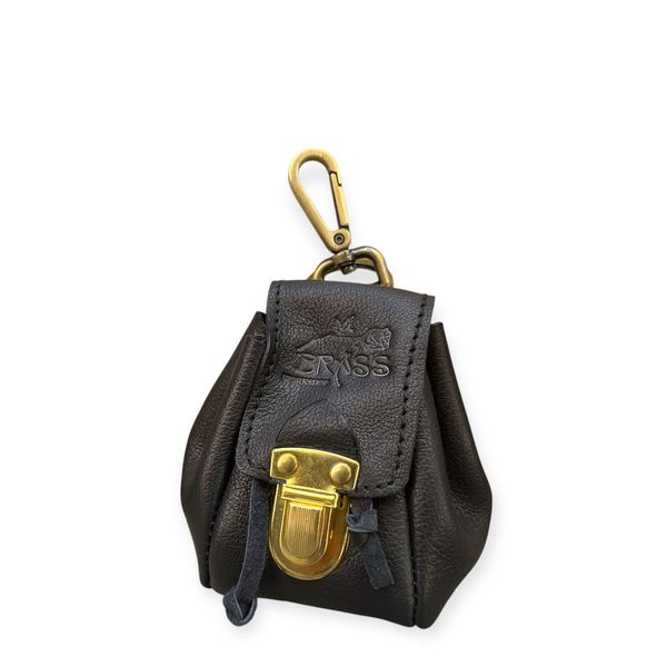 1. Keychain bag black BRASS Workshop pm02