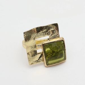 2. Anello Mist verde KALLIOPE Handmade Jewelry gd1816