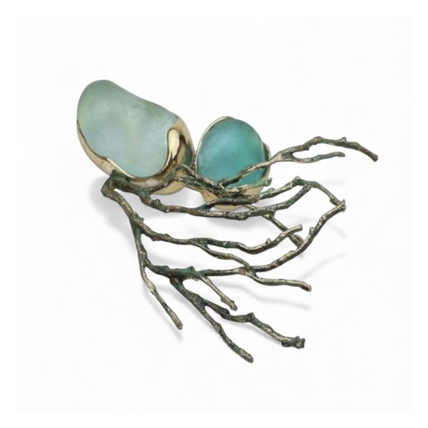 Spilla Earthpulse acqua KALLIOPE Handmade Jewelry
