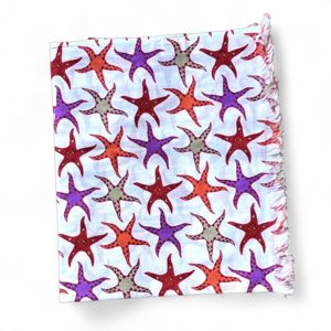 2. Starfish pareo Red