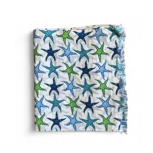 2. Starfish pareo Teal