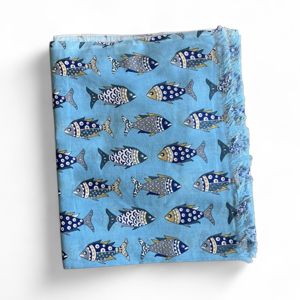 Pareo Pesci Azzurro BRASS Workshop