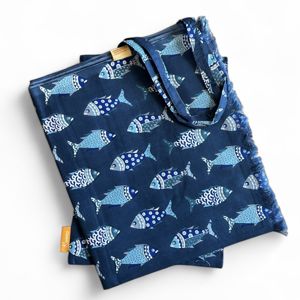 Pareo Pesci Blu BRASS Workshop