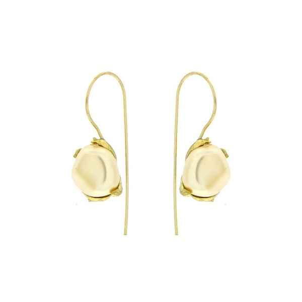1. Orecchini Small cream oro KALLIOPE Handmade Jewelry gs1417b