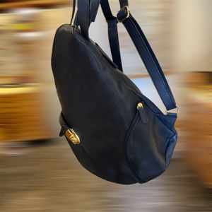 2. Backpack with flap closure Blue