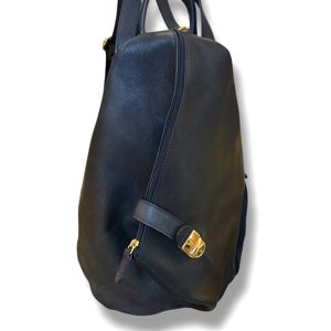 1. Backpack with flap closure Blue