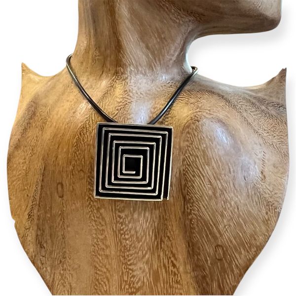 4. Pendente quadro grigio argento BRASS Workshop 25pe13