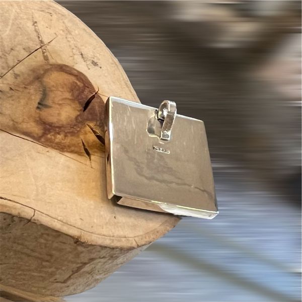 1. Pendente quadro grigio argento BRASS Workshop 25pe13