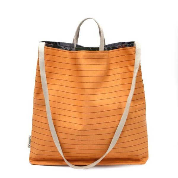 Borsa alta marea arancione COCCAD'ORO scarti d'autore