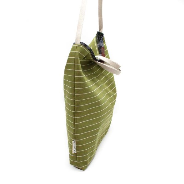 2. High tide stock market green COCCAD'ORO scarti d'autore borsaam