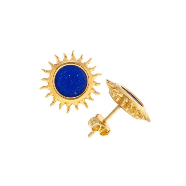 2. Sun earrings blue Arteon 51520-000