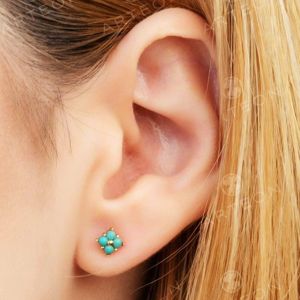 3. Turquoise stone earrings turquoise