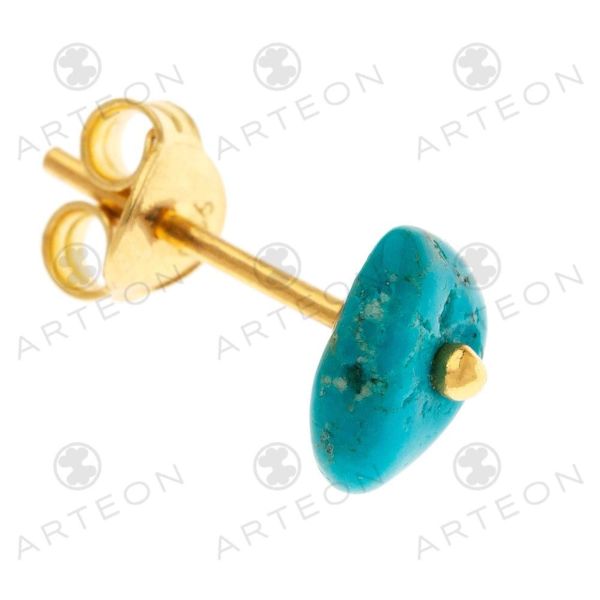 2. Turquoise stone earrings turquoise Arteon 51178-000