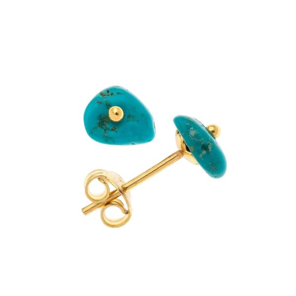 1. Turquoise stone earrings turquoise Arteon 51178-000