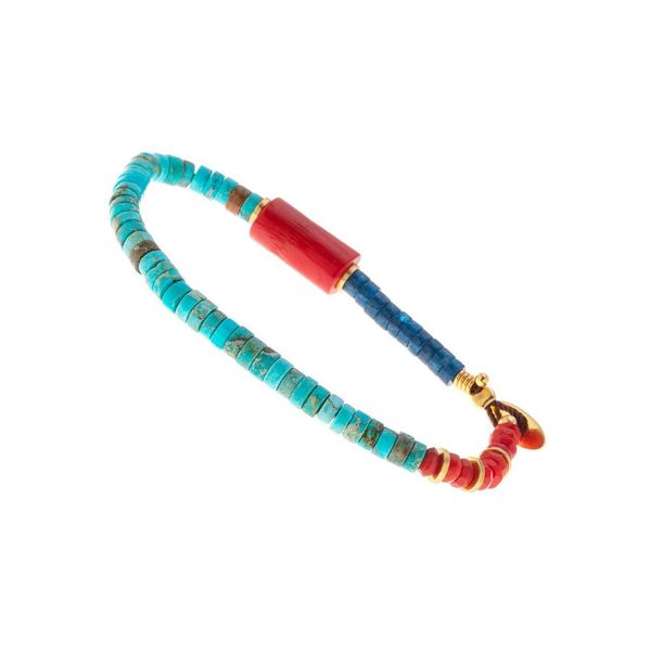 1. Stone elements bracelet red Arteon 12695-000