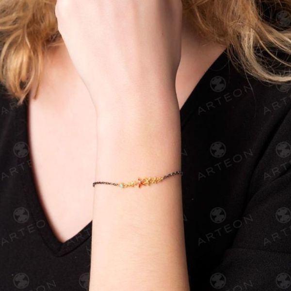 2. Mini "starfish" bracelet gold Arteon 12273-000