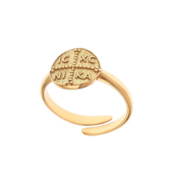 IC XC NI KA Ring gold Arteon