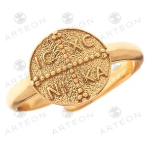 2. Anello IC XC NI KA oro