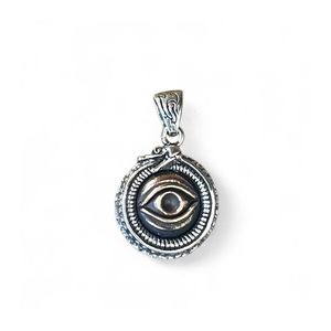 1. Eye Pendant silver grey BRASS Workshop 25pe28