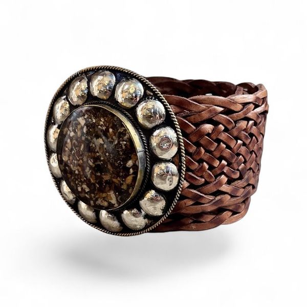 1. Medallion belt Brown BRASS Workshop cim01