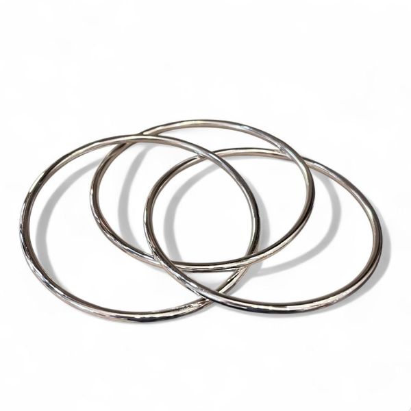 4. Bracciali rigidi inside grigio argento BRASS Workshop 25br12
