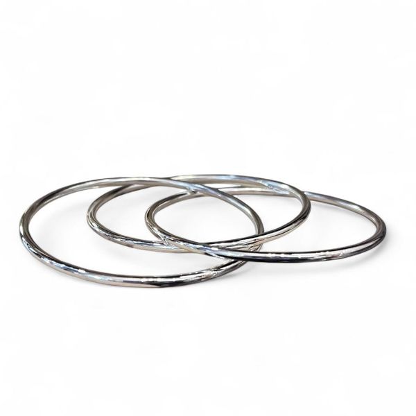 1. Bracciali rigidi inside grigio argento BRASS Workshop 25br12