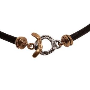 2. Ostrea Pendant Necklace silver gray