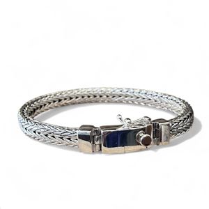 Bracciale incastri grigio argento BRASS Workshop