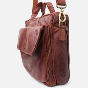 1. Borsa cartella marrone