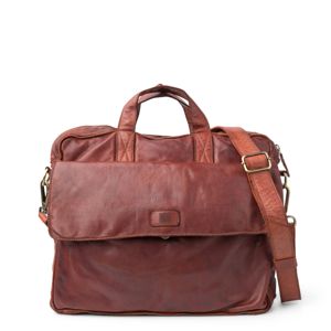 4. Borsa cartella marrone