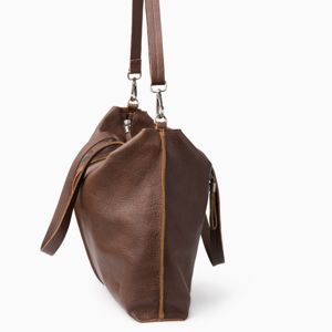 1. Sylva shopping bag dark brown